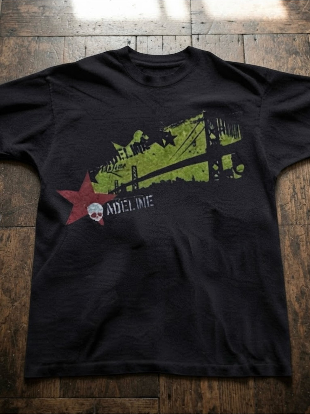 Alkaline Trio Band Tee Gildan Black Cotton Adeline Graphic T-Shirt